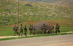 قوات الاحتلال الإسرائيلية في الأغوار- أرشيفية