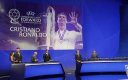 الدولي البرتغالي كريستيانو رونالدو لاعب يوفنتوس الايطالي