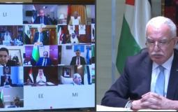 وزراء الخارجية العرب عبر الفيديو كونفرنس