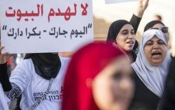 احتجاجات ضد هدم المنازل في الدال المحتل