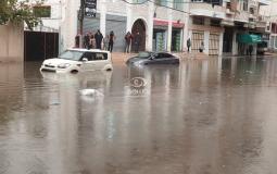 المنخفض الجوي في غزة