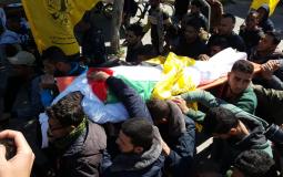 تشيّع جثمان الشهيد عرفات جنوب قطاع غزة