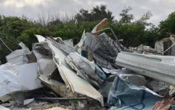 هدم في جسر الزرقاء، صباح اليوم