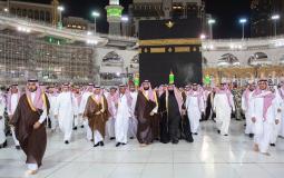 ولي العهد السعودية يطلع على مشروع توسعة الحرم المكي