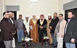 رئيس رابطة علماء فلسطين يلتقي رابطة علماء المسلمين وهيئة العلماء بلبنان