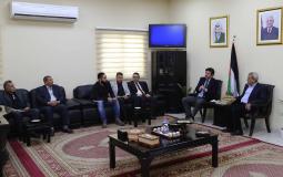 المحافظ يطلع المفوض السامي لحقوق الإنسان على واقع محافظة قلقيلية