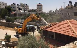 الاحتلال يهدم منشآت فلسطينية جنوب بيت لحم