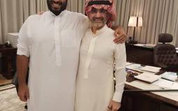 لقاء  ولي العهد السعودي محمد بن سلمان بالأمير السعودي ورجل الأعمال الوليد بن طلال