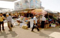 مجلة أمريكية تسلط الضوء على الوضع الصعب في قطاع غزة -احد اسواق مدينة غزة-