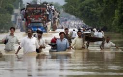  الفيضانات في باكستان -أرشيف-