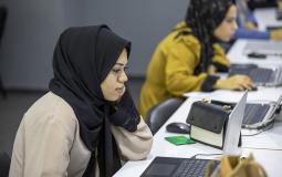 انطلاق الامتحان التطبيقي الشامل – النظري في الكلية الجامعية بغزة