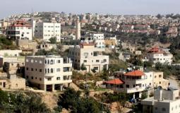 بلدة بيت اكسا شمال غرب مدينة القدس المحتلة