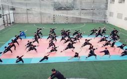 رياضة الكونغ فو في غزة