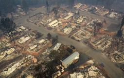 ولاية كاليفورنيا بعد الحرائق