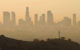 منظر التلوث في لوس أنجلوس