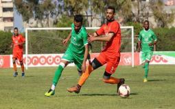 مباراة من بطولة الدوري في غزة - ارشيف