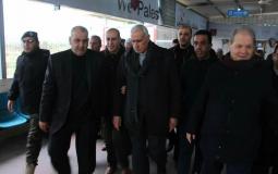 فتوح وجبر يغادران غزة بعد زيارة استمرت عدة أيام