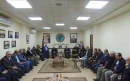 جمعية رجال الاعمال تستقبل محافظ غزة " أبو النجا"