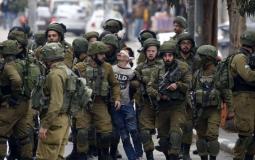 اعتقال الأطفال فى فلسطين