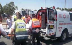 إصابة عامل إثر سقوطه عن سلم في حيفا