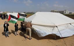 تقديم مخيمات العودة في غزة