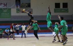 دوري كرة يد في غزة