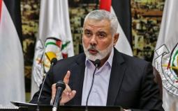 رئيس المكتب السياسي لحركة حماس إسماعيل هنية