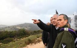 نتنياهو يزور فرقة الجليل على الحدود الشمالية