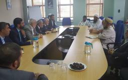رئيس رابطة علماء فلسطين يلتقي بجمعية العلماء المسلمين في جنوب أفريقيا