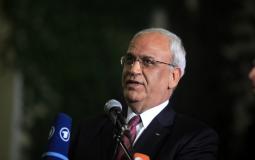 صائب عريقات أمين سر اللجنة التنفيذية لمنظمة التحرير الفلسطينية 