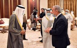 تعزية رئيس الوزراء الفلسطيني محمد اشتية لدولة الكويت بوفاة الأمير جابر الصباح