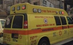 إصابة طفل جراء تعرضه للدهس في بيت يام .