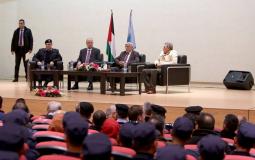 رئيس الوزراء خلال مشاركته باحتفال يوم الشجرة ومشروع تخضير فلسطين