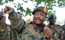  رئيس المجلس الانتقالي العسكري في السودان الفريق أول ركن عبد الفتاح البرهان