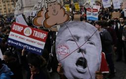 مسيرة في الولايات المتحدة رافضة لسياسة ترامب