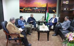 جواد عواد وزير الصحة يلتقي مدير مكتب منظمة الصحة العالمية في فلسطين