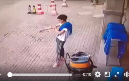 نجاة شاب من الموت بأعجوبة