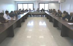 اتحاد المقاولين يناقش تدني أسعار المقاولين غير المسبوق في عطاءات غزة