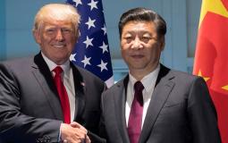 الرئيس الأمريكي دونالد ترامب ونظيره الصيني