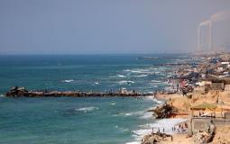 طقس فلسطين بحر غزة
