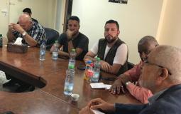 لقاء سليم البرديني مع وفد برازيلي في رام الله