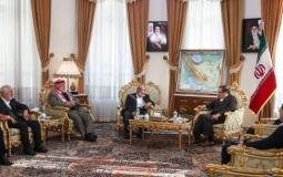 الوفد البرلماني الفلسطيني يلتقي رئيس الأمن القومي الإيراني "على شمخاني"