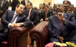 الرئيس السوداني عمر البشير والرئيس المصري عبد الفتاح السيسي  -  أرشيفية -