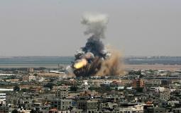 القصف الإسرائيلي على غزة - ارشيفية -
