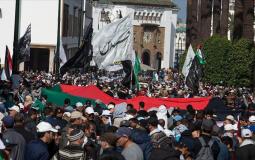 مسيرة في الرباط رفضا لصفقة القرن