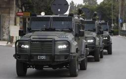عربات عسكرية مُدرعة للسلطة الفلسطينية