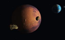 المريخ والأرض