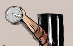 إضراب الأسرى الإداريين داخل سجون الاحتلال عن الطعام- توضيحية