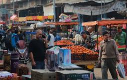 سوق فراس في مدينة غزة