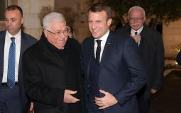  الرئيس عباس يستقبل نظيره الفرنسي في رام الله